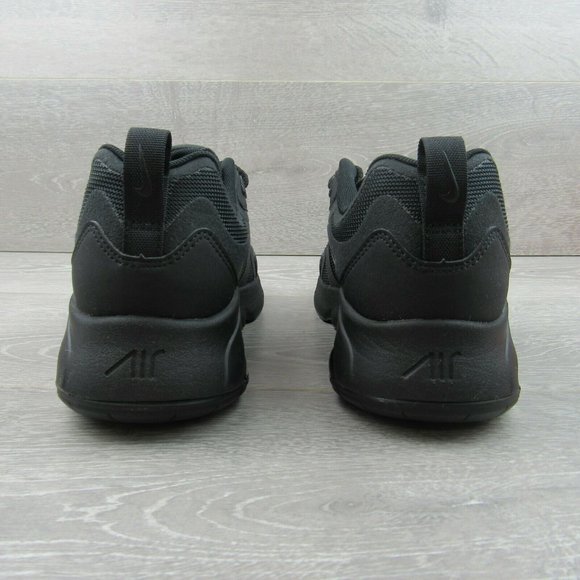Nike Air Max 200 Athletic Shoes Triple Black - Picture 7 of 8